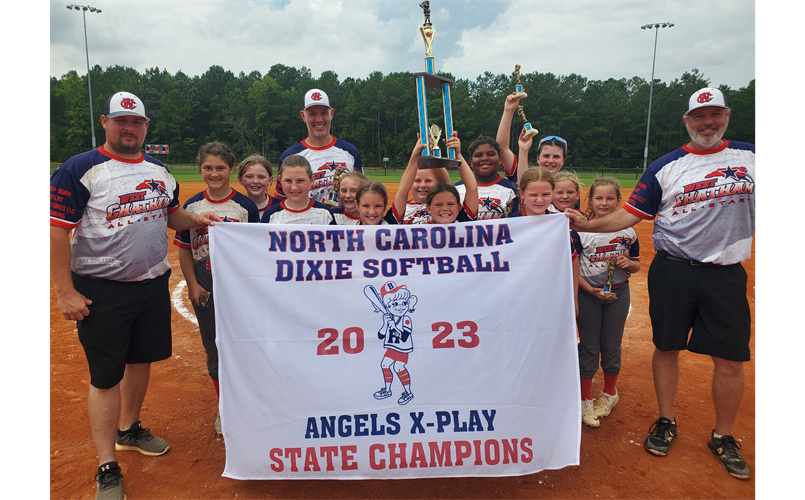 2023 NC Dixie Softball Angels X-Play State Champs