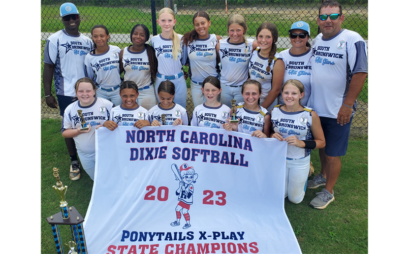 2023 NC Dixie  Ponytails X-Play State Champs