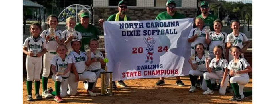 2024 NC Dixie Softball Darlings State Champs