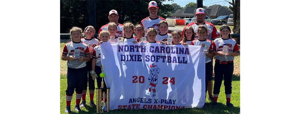 2024 NC Dixie Softball Angels X-Play State Champs